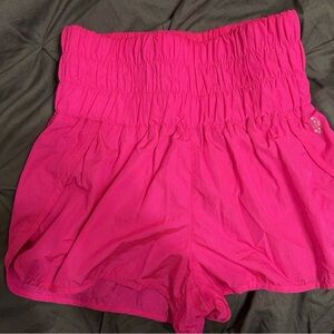 Small hot pink free people shorts